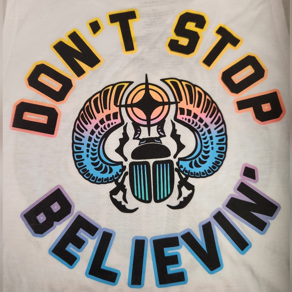 NWOT Women's Journey Don't Stop Believin' Tank Top - Picture 4 of 5